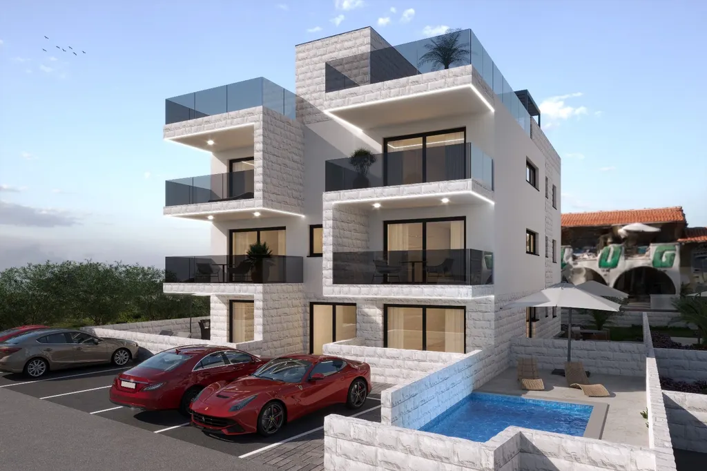 Zadar, Privlaka - Luksuzno naselje od tri stambene vile 70 m od mora