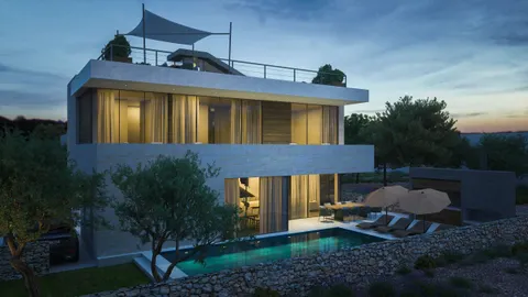 Sukošan – Luksuzna moderna vila s bazenom 411 m2
