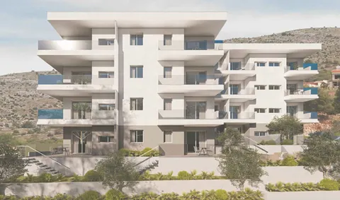 Trogir, Seget Donji – Dvosoban stan s balkonom 52 m2, novogradnja