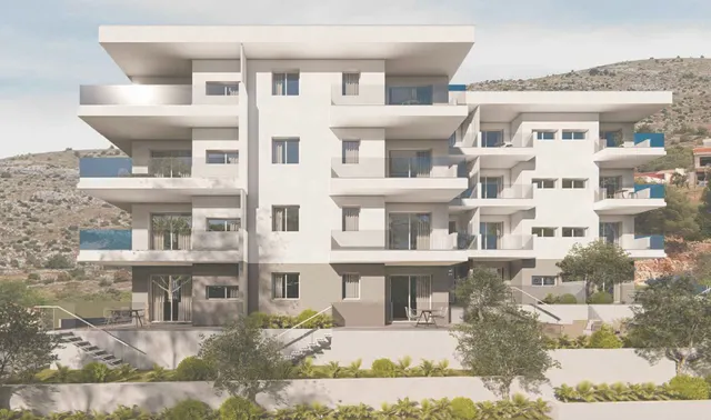 Trogir, Seget Donji – Dvosoban stan s balkonom 52 m2, novogradnja