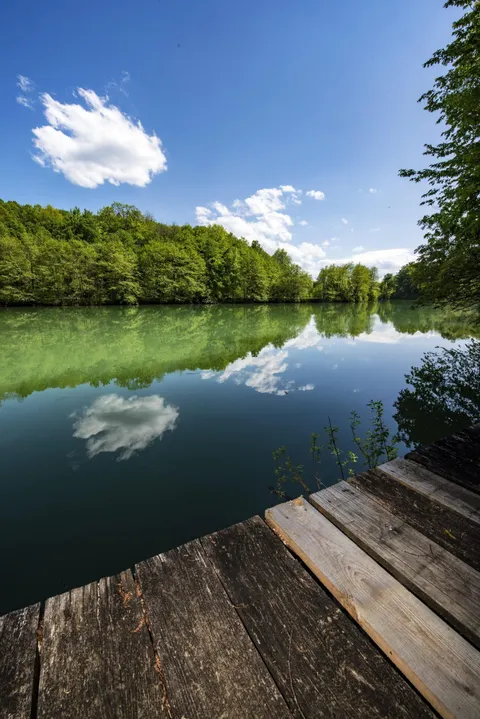 Mrežnica - Drvena kuća za odmor uz rijeku 100 m2, najam