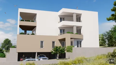 Kaštela, Kaštel Gomilica - Dvosoban stan 74,96 m2 sa terasom i vrtom