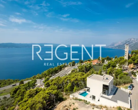Makarska, Brela - Luksuzna vila s panoramskim pogledom na more 317 m2