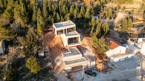 Starigrad, Paklenica - Dizajnerska vila panoramskog pogleda na more i Velebit