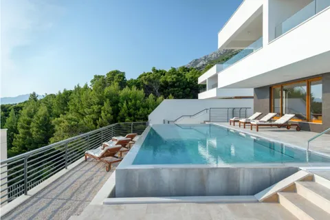 Makarska, Baška Voda - Luksuzna vila 400 m2 s pogledom na more