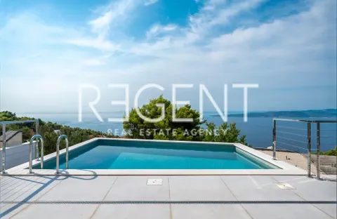 Makarska, Brela - Luksuzna vila s pogledom na more 268 m2