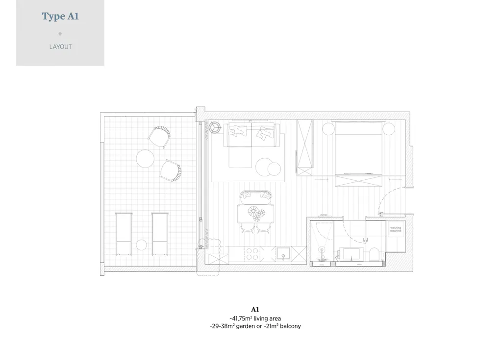 Zadar, Petrčane, Falkensteiner Aurora Premium Living Residences - Dvosoban apartman 71 m2