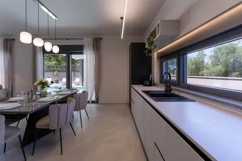 Istra, Pula - Luksuzna vila 250 m2 s pogledom na Brijune