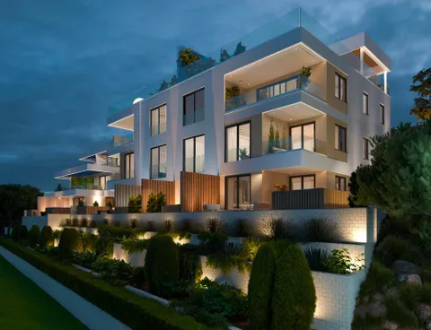 Trogir, Čiovo - Apartman u luksuznom apartmanskom naselju u blizini mora 30 m2