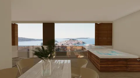 Primošten – Luksuzan četverosoban soban stan u novogradnji, 139 m²
