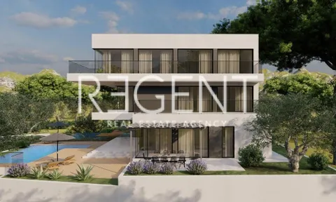 Šibenik, Rogoznica- Zemljište s projektom luksuzne vile 819m2