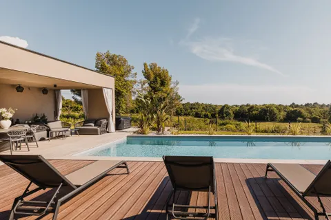 Istra, Vabriga – Moderna vila s bazenom u blizini mora