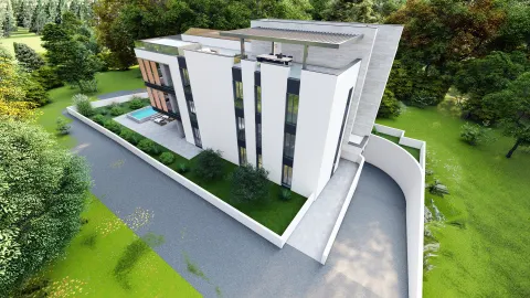 Zadar, Diklo - Luksuzan trosoban stan s vrtom 166 m2, NOVOGRADNJA