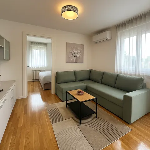 Zagreb, Trešnjevka – Namješten dvosoban stan 44 m² za najam