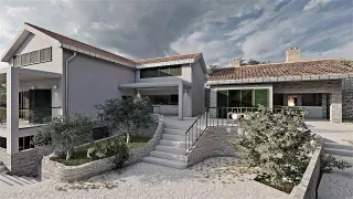 Split, Podstrana - Zemljište s projektom, 5300m2