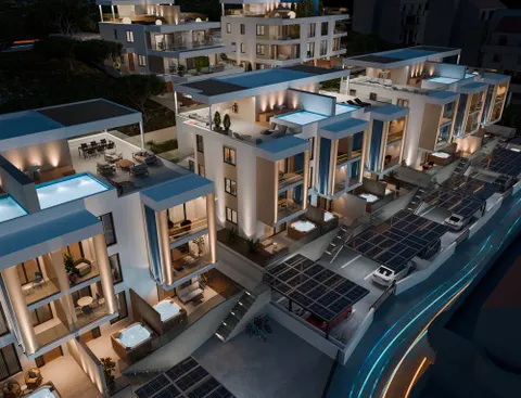 Trogir, Čiovo - Studio apartman u luksuznom apartmanskom naselju u blizini mora 27 m2