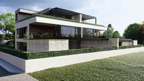 Istra, Vabriga - Luksuzan trosoban stan s bazenom i vrtom 119 m2