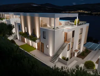 Trogir, Čiovo - Apartman u luksuznom apartmanskom naselju u blizini mora 75m2