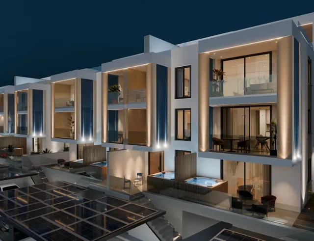 Trogir, Čiovo - Penthouse u luksuznom apartmanskom naselju u blizini mora 82 m2