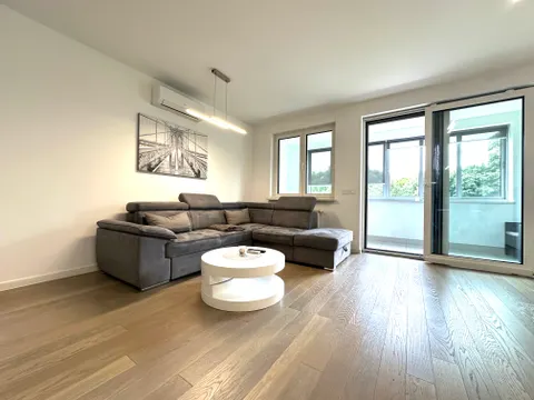 Zagreb, Bundek, Meandar - Moderan trosoban stan za najam, Novogradnja 80 m2