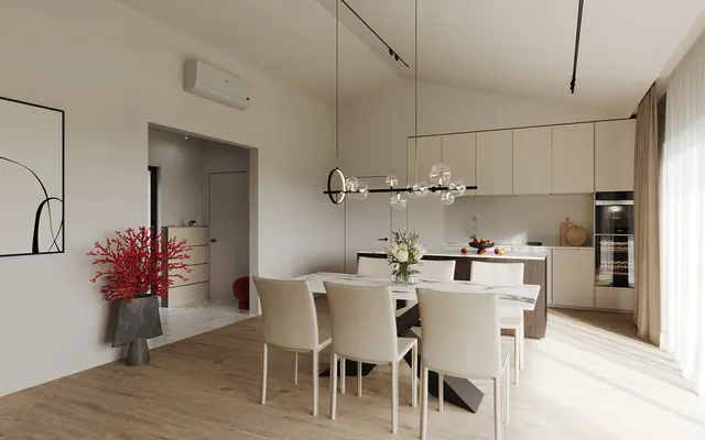 Istra, Žminj - Moderna prizemnica s bazenom 106 m2