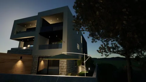 Žaborić – Luksuzan stan 87 m² s terasom i vrtom