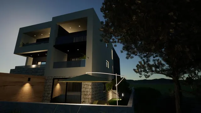 Žaborić – Luksuzan stan 87 m² s terasom i vrtom