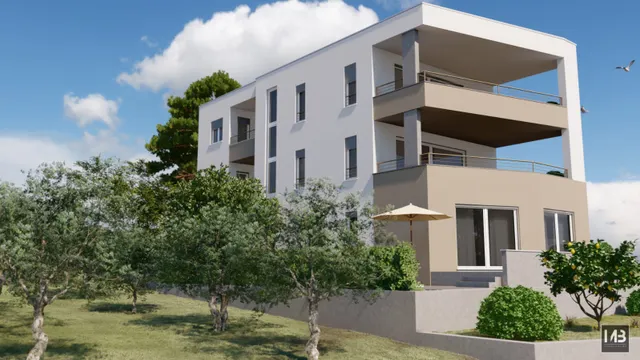 Kaštela, Kaštel Gomilica - Trosoban stan 107,13 m2 sa terasom