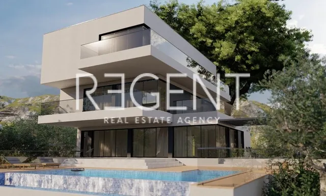 Šibenik, Rogoznica- Zemljište s projektom za izgradnju dvije luksuzne vile 1741m2