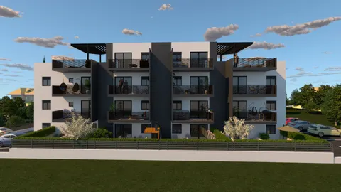 Trogir – Dvosoban stan s balkonom 56 m2 NOVOGRADNJA