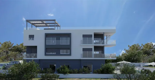 Trogir, Čiovo - Dvosoban stan NOVOGRADNJA 58 m2