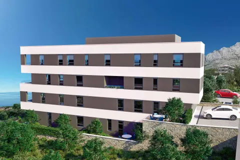 Makarska - Dvosoban stan s loggiom 64 m2 NOVOGRADNJA