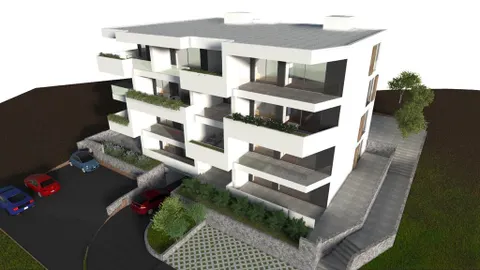 Trogir, Okrug Gornji – Dvosoban stan s terasom 66 m2 novogradnja