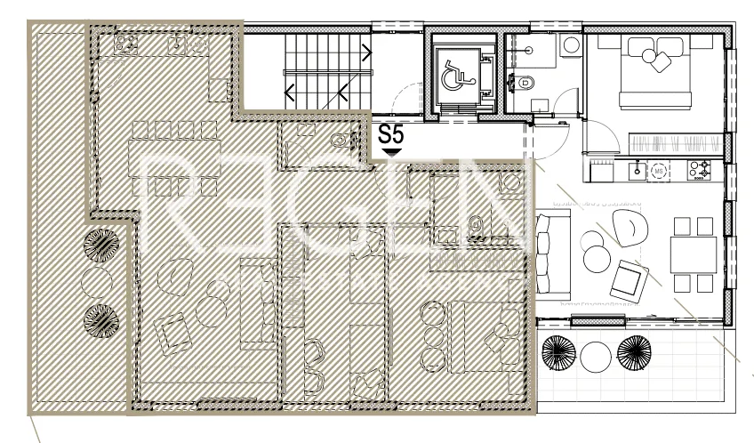 Split, Solin - Dvosoban stan 86 m2 NOVOGRADNJA