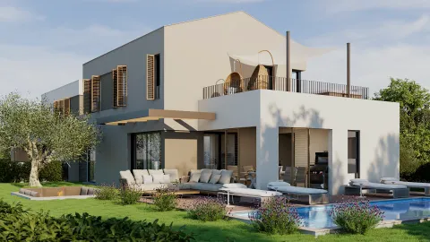 Istra, Poreč - Moderna vila s bazenom 165 m2