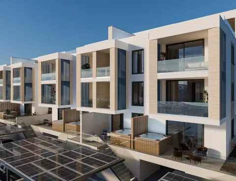 Trogir, Čiovo - Apartman u luksuznom apartmanskom naselju u blizini mora 76 m2