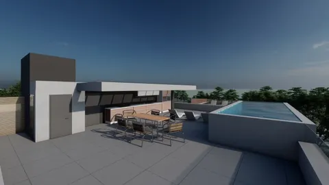 Zadar, Zaton - Luksuzan trosoban stan s vrtom 77 m2
