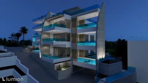 Šibenik, Grebaštica - Trosoban stan s bazenom 115 m2 NOVOGRADNJA