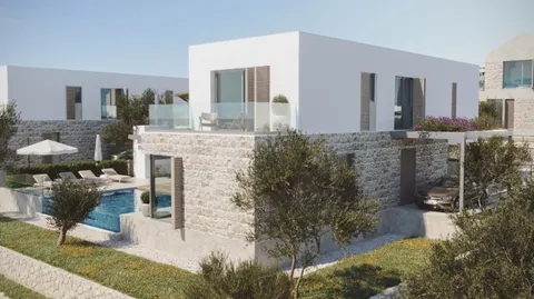 Brač, Supetar - Vila s bazenom u luksuznom kompleksu 255 m2