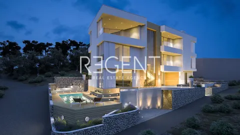 Trogir, Čiovo - Luksuzna novoizgrađena vila 100 m od mora, 579m2