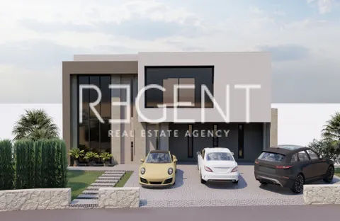 Makarska, Brela - Zemljište s projektom luksuzne vile 740 m2