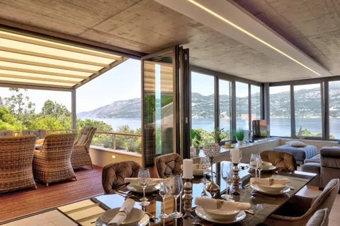 Korčula - Moderne dizajnerske vile s pogledom na more