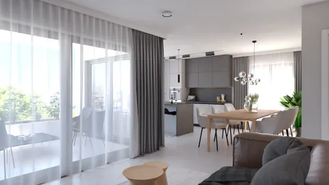 Split, Kaštela - Dvosoban stan s loggiom 112 m2 NOVOGRADNJA