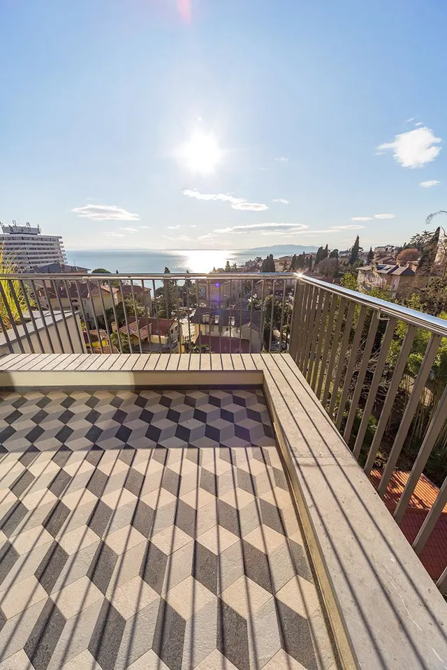Kvarner, Opatija - Moderan trosoban stan, novogradnja 125 m2