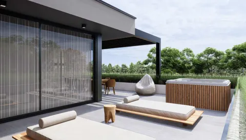 Istra, Vabriga - Luksuzni trosoban stan s krovnom terasom 117 m2