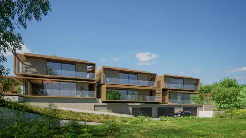 Opatija, Kastav – Dvoetažni penthouse u luksuznom kompleksu 227 m2