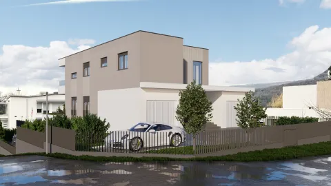 Zagreb, Šestine – Luksuzan stan u urbanoj vili s prostranim vrtom, 132 m², novogradnja