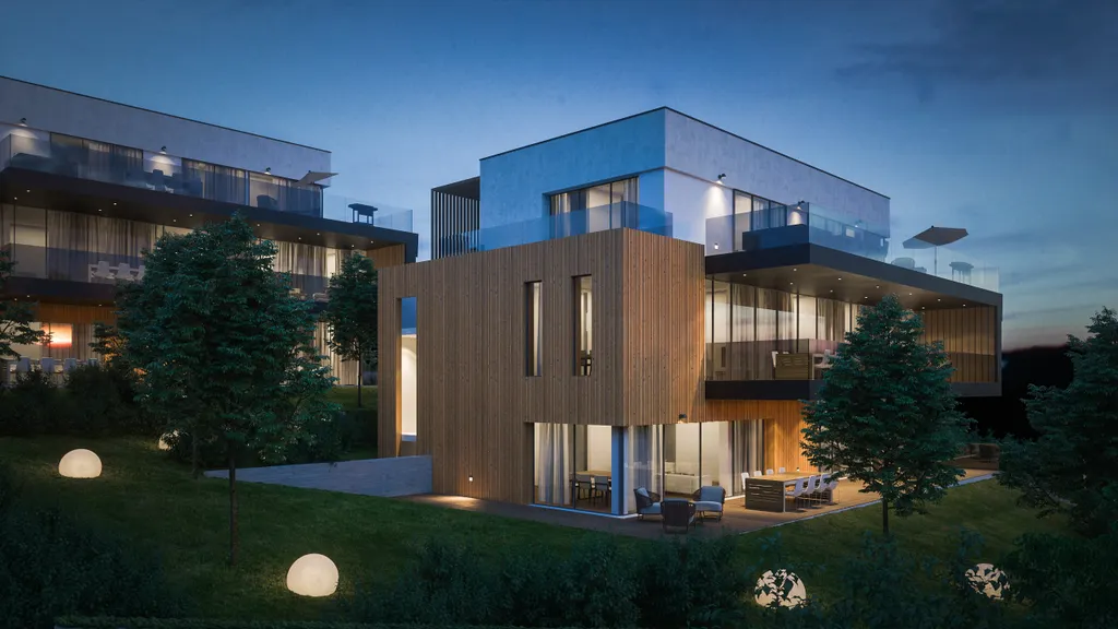 Zagreb, Gračani - Projekt luksuznog stambenog kompleksa , novogradnja