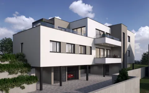 Zagreb, Šestine - Luksuzan dvosoban stan u urbanoj vili 80 m2