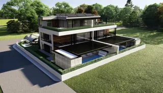Istra, Vabriga - Luksuzni trosoban stan s krovnom terasom 117 m2